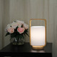 Timber and White Table Lamp 42W E27 325mm Timber and White Table Lamp 42W E27 325mm